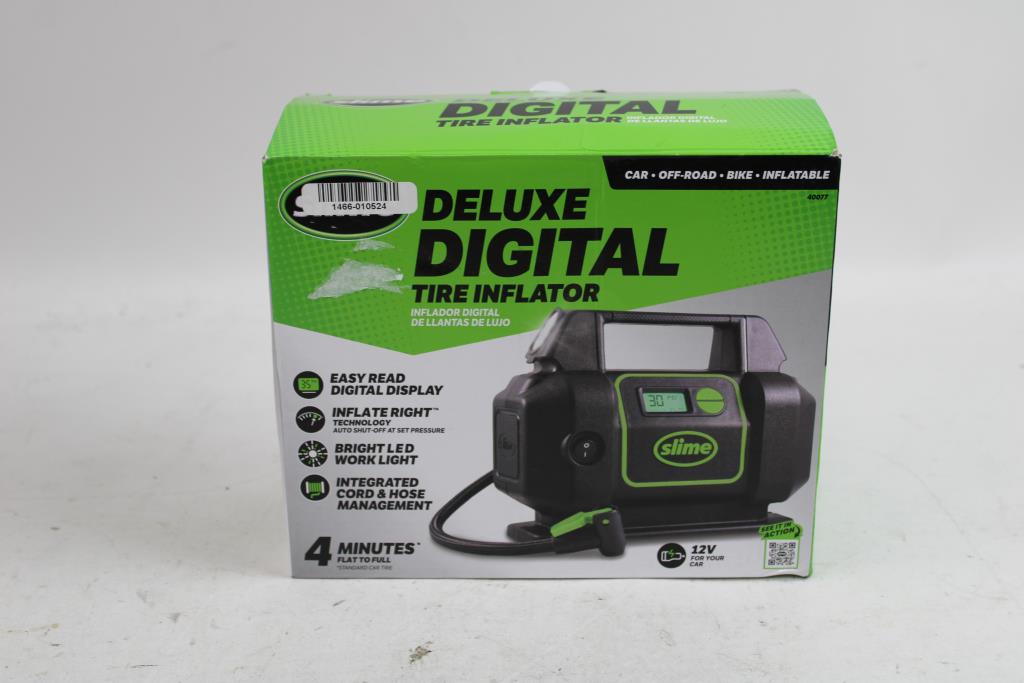 Slime Deluxe Dgital Tire Inflator