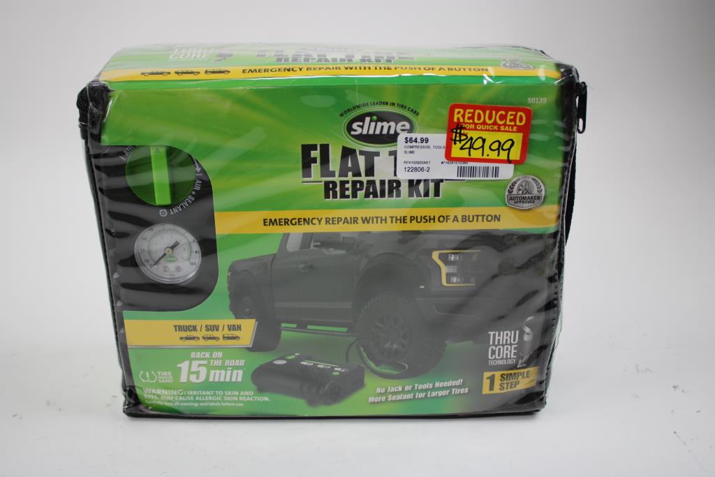 Slime, Flat Tire Repair Kit