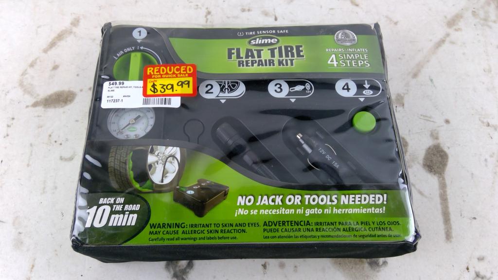 Slime Flat Tire Repair Kit
