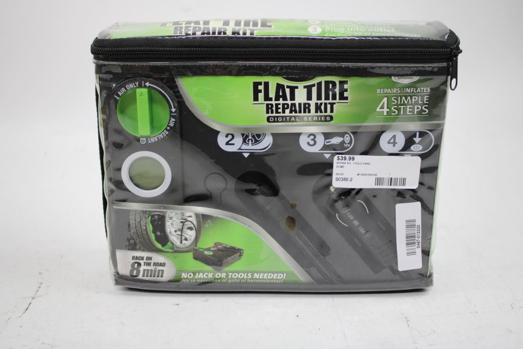 Slime Flat Tire Repair Kit, 2 Pieces