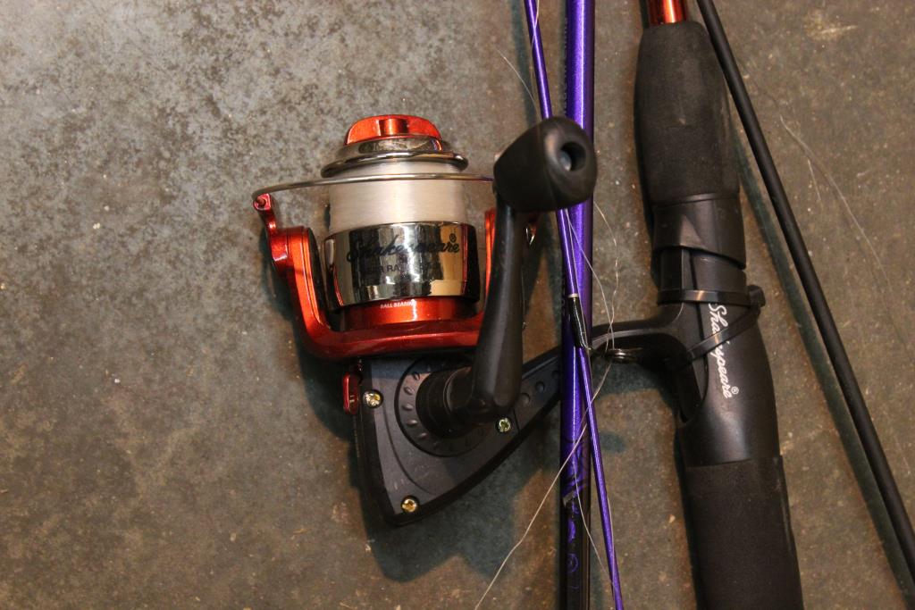 Slingshot, Reverb Fishing Poles With Rods 2 Pieces Property Room