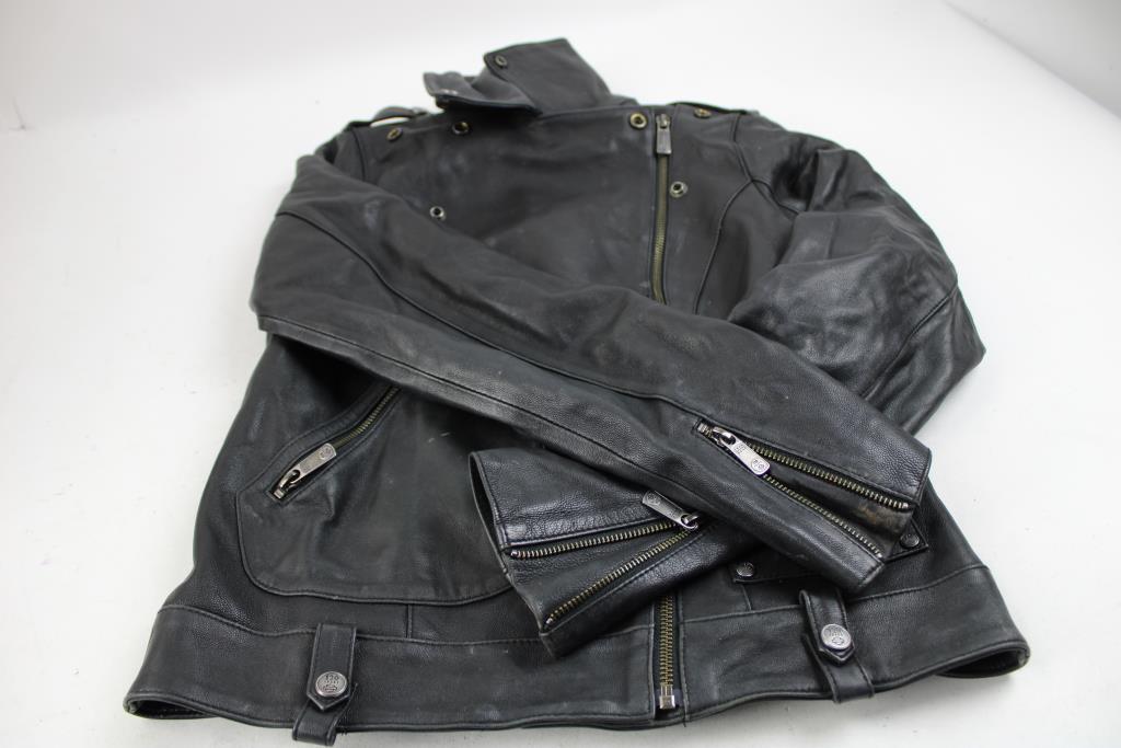 Small Harley Davidson Jacket, Pants, Hat, Belt