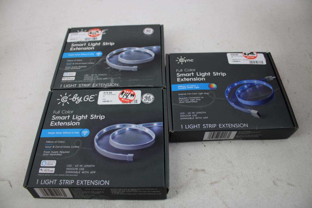 Smart Light Strip Extensions, Camping Lights, Sunset Lamp, 6 Pieces