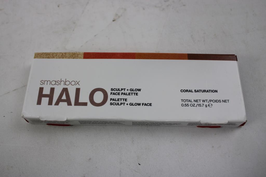Smashbox Halo - Sculpt + Glow Face Palette, Coral Saturation