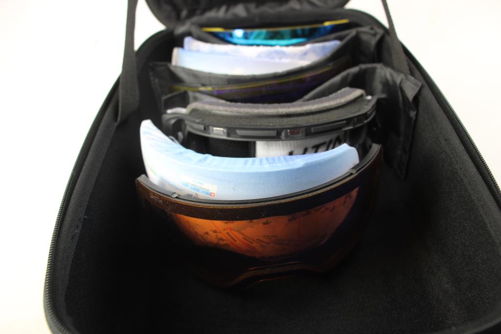 Smith Snow Goggles With Replacement Lenses, 8 Pieces
