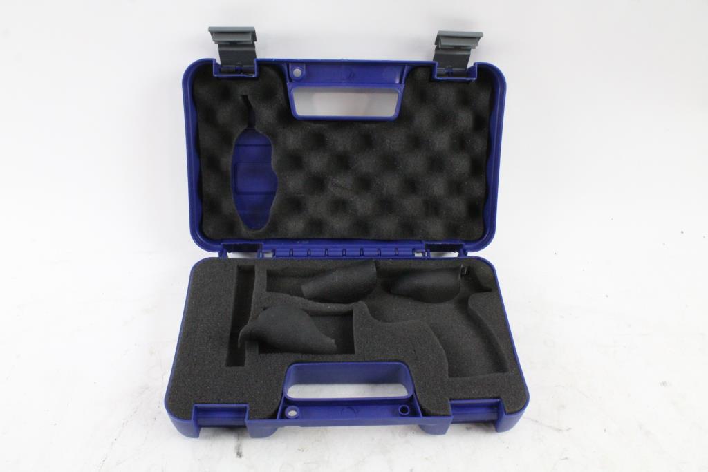 Smith & Wesson 9MM Pistol Case, With Foam Cut Outs And Grips Property