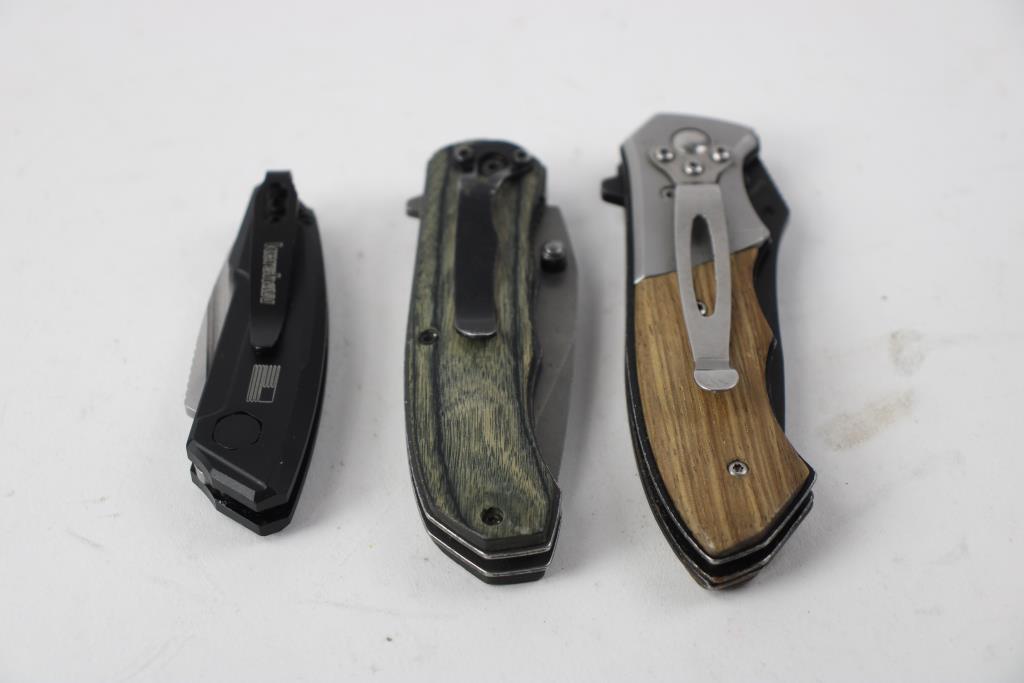 Smith & Wesson, Kershaw, Leatherman, And More Knives, 6 Pieces