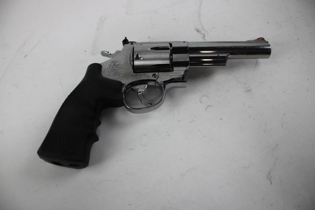 Smith & Wesson M29 6mm Silver BB Revolver Air Pistol