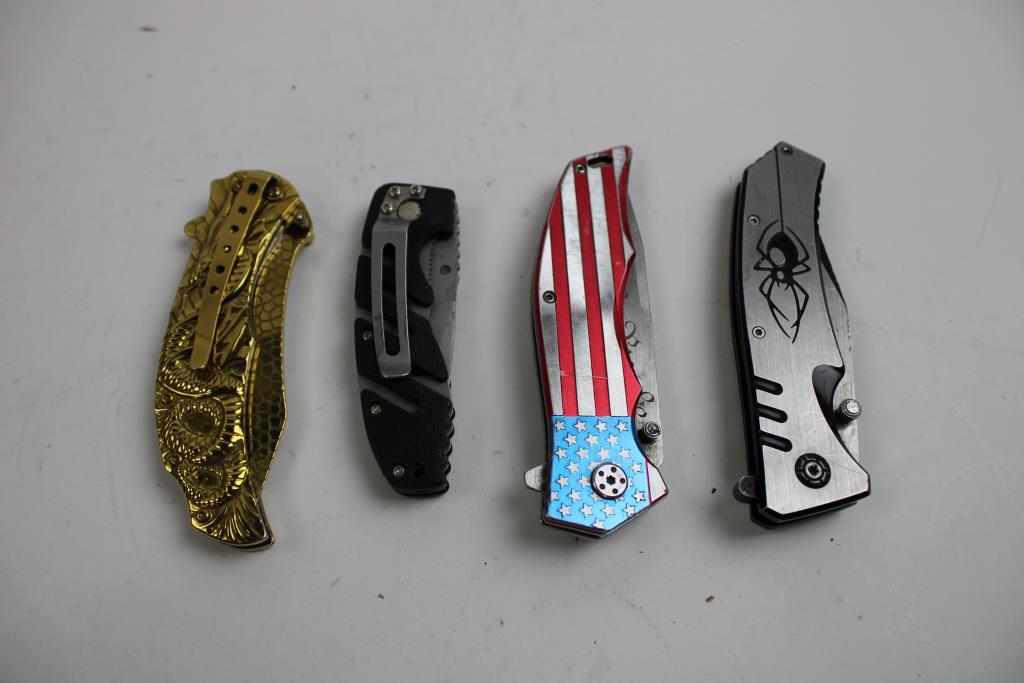 Smith & Wesson, Winchester, Milwaukee, And More Folding Knives, 13 Pieces