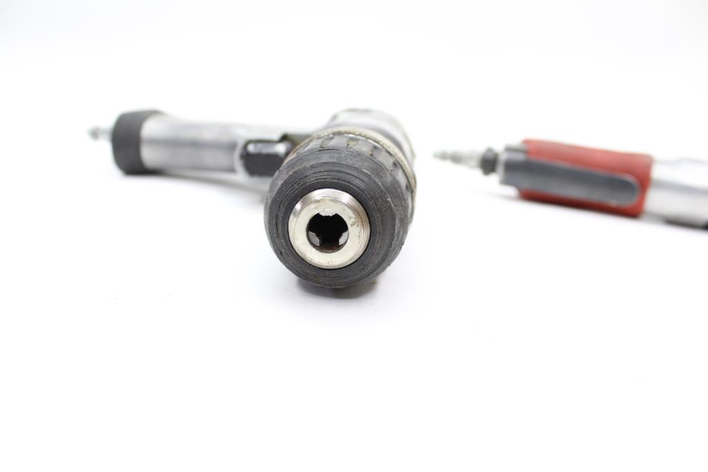 Snap On Air Drill, PDR3A. And Husky Pneumatic Ratchet Wrench