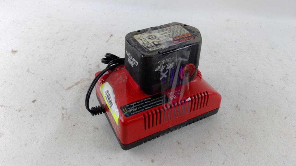 Snap- On Battery Charger W/ Battery