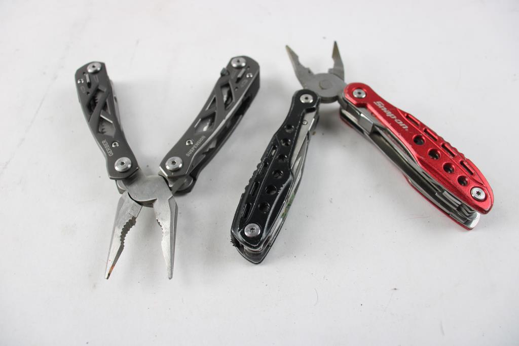 SnapOn And Gerber Multitools, 2 Pieces Property Room