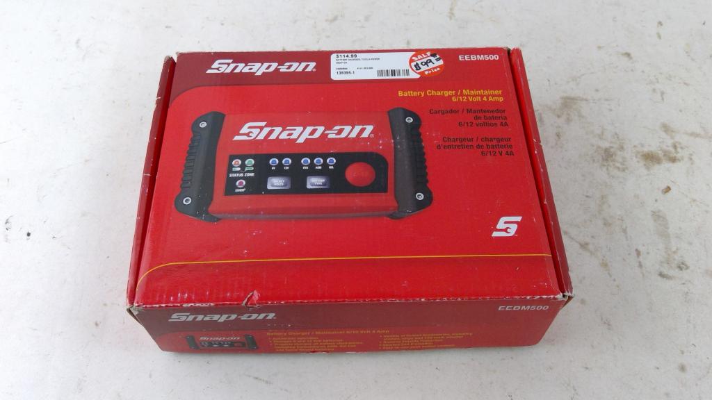 Snap-on Battery Charger / Maintainer