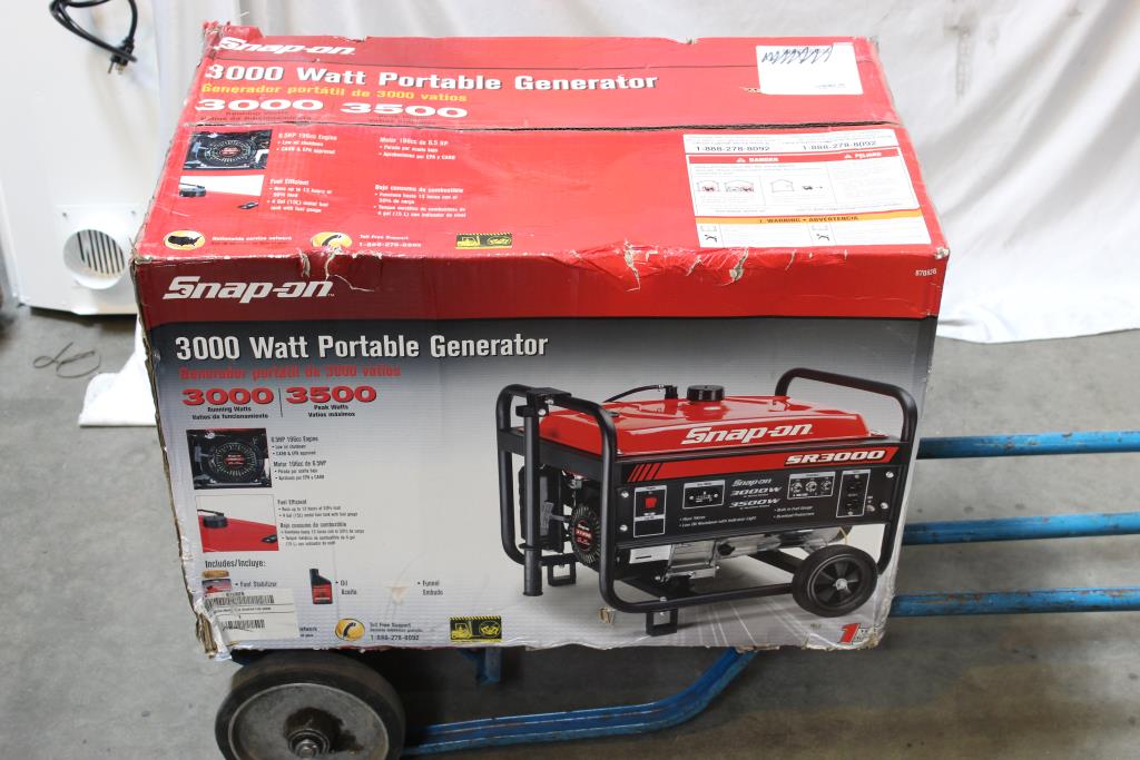 SnapOn Portable Generator Property Room