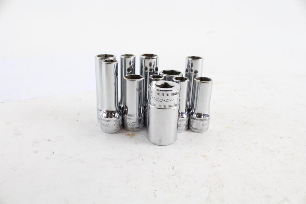 SnapOn Sockets, 11 Pieces Property Room