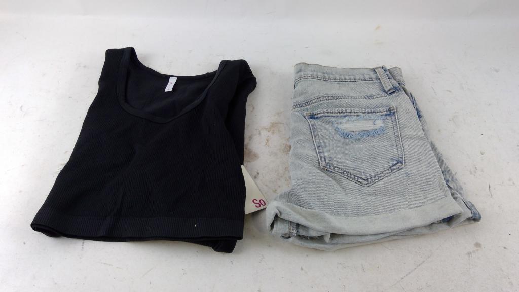 So Jean Shorts And More 2 Pieces