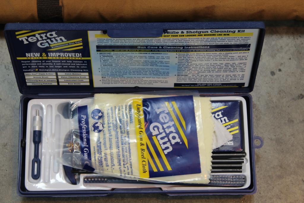 Soft And Hard Rifle Cases, Wilson Youth Tennis Racket, & Tetra Gun