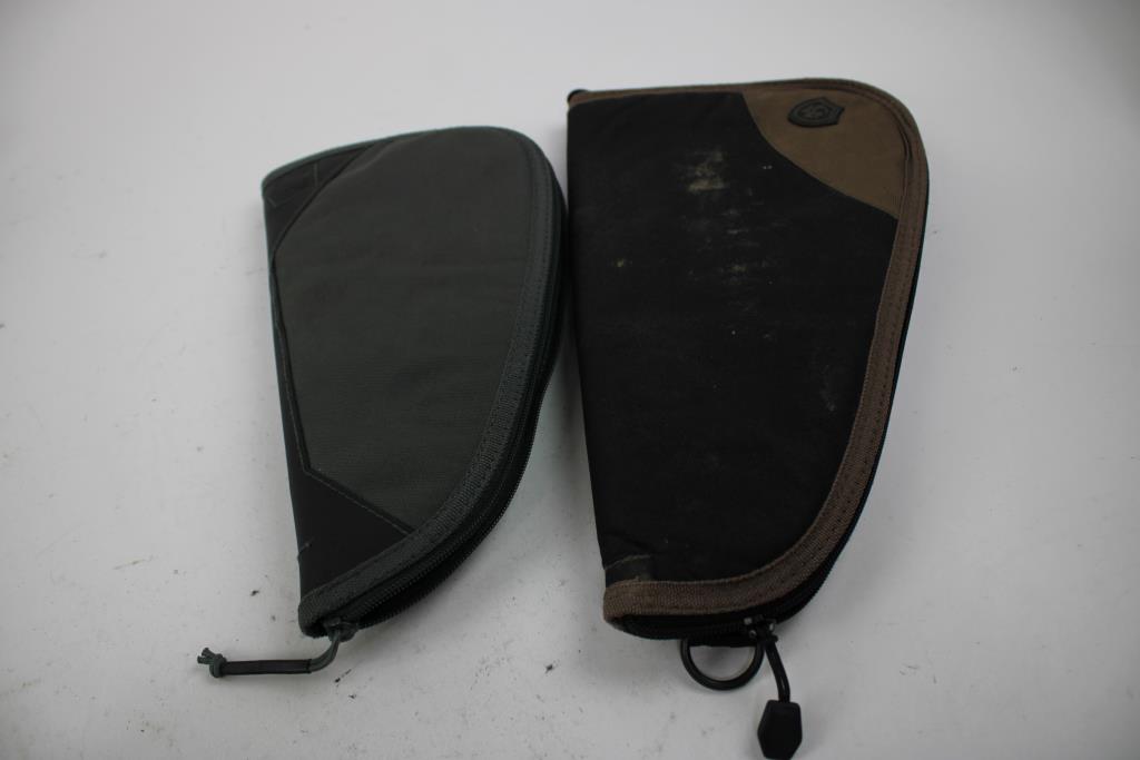 Soft Gun Cases, Holster, And Rifle Piece, 7 Pieces