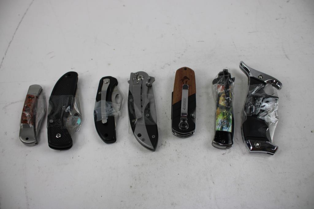 SOG, Gerber, And Other Knives, 14 Pieces