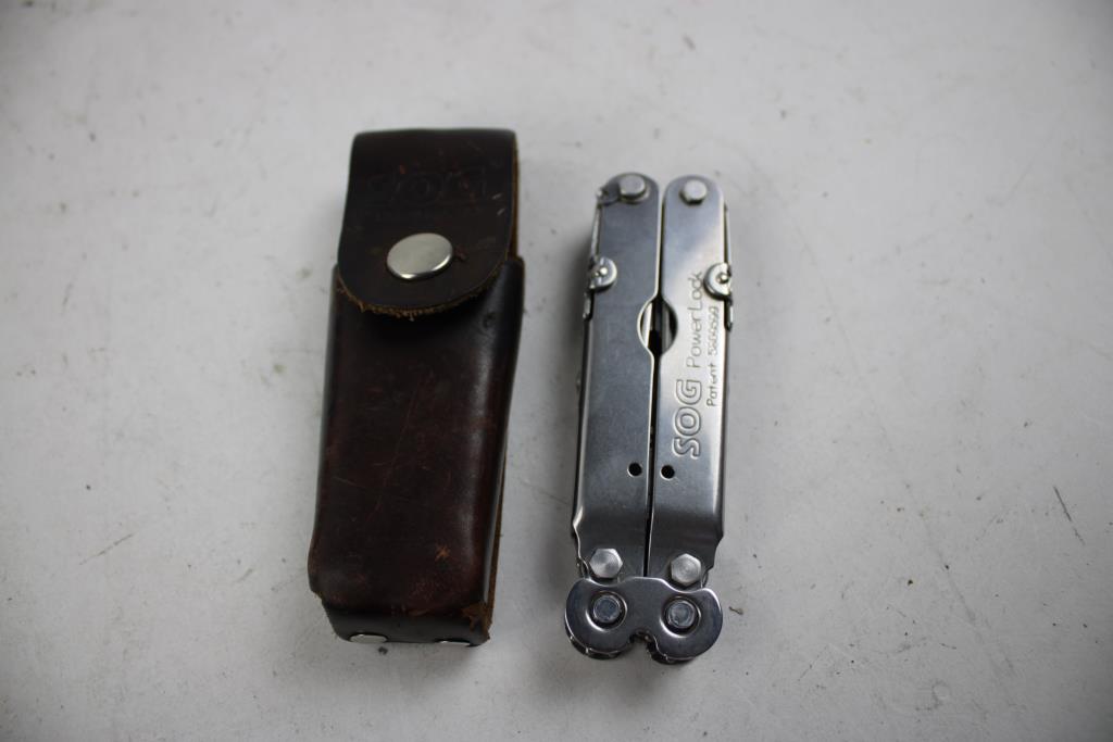 Sog Powerlock Multi-tool For Outdoors, Camping, Home & Work