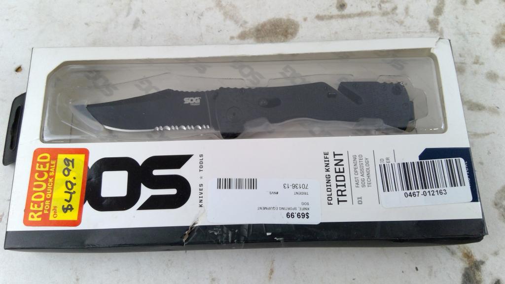 Sog Trident Folding Knife