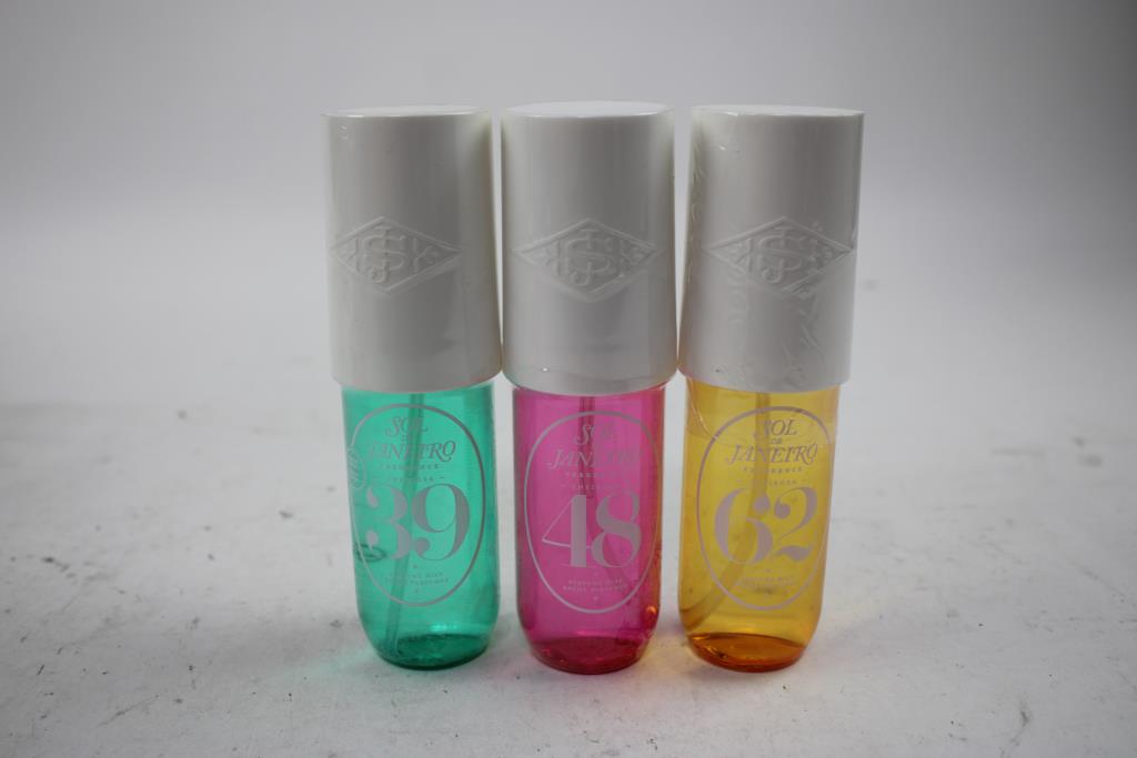 Sol De Janeiro 39, 48, 62 Perfume Mists, 90ml, 3 Pieces