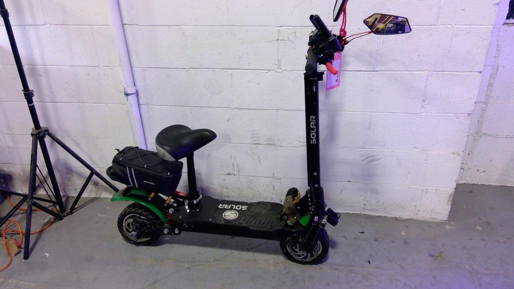 Solar Electric Scooter