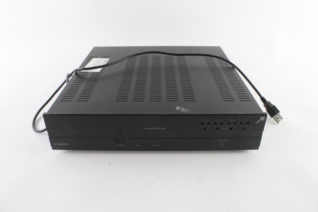 Sonance MultiChannel Amplifier Property Room