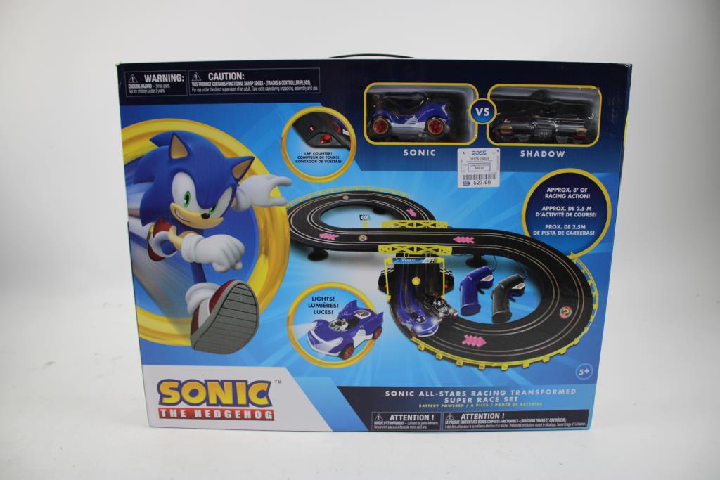 Sonic Super Race Set, Amy And Tails Wireless Earbuds, RC Sonic Car, 4 Pieces
