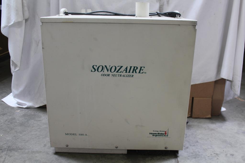 Sonozaire Odor Neutralizer Machine Property Room