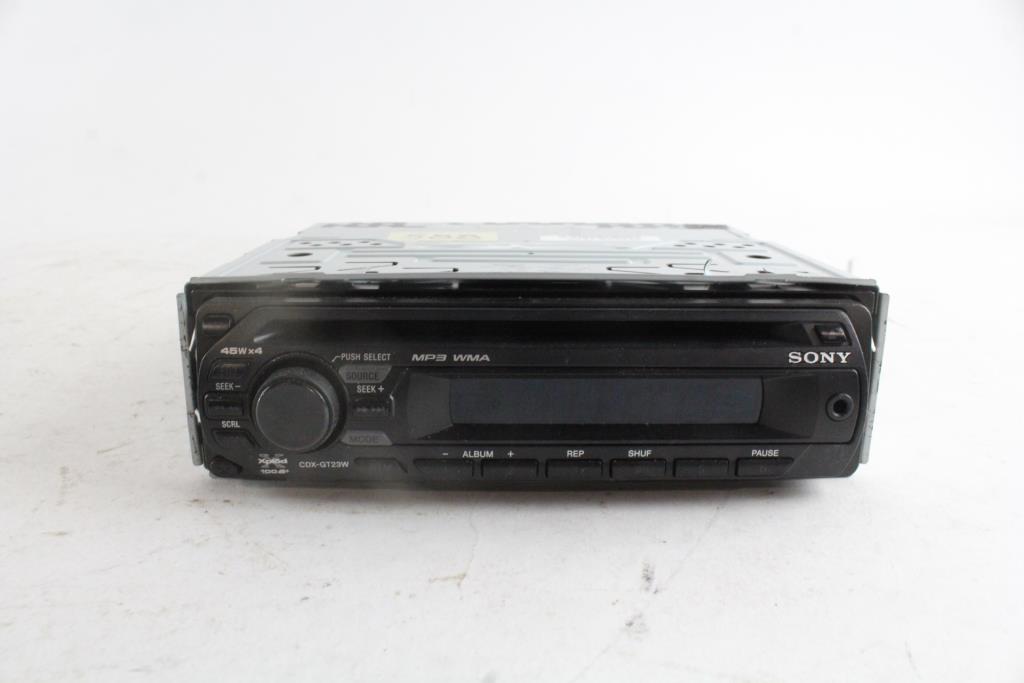 Sony Car Stereo Property Room