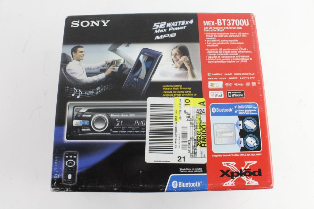 Sony Car Stereo Property Room
