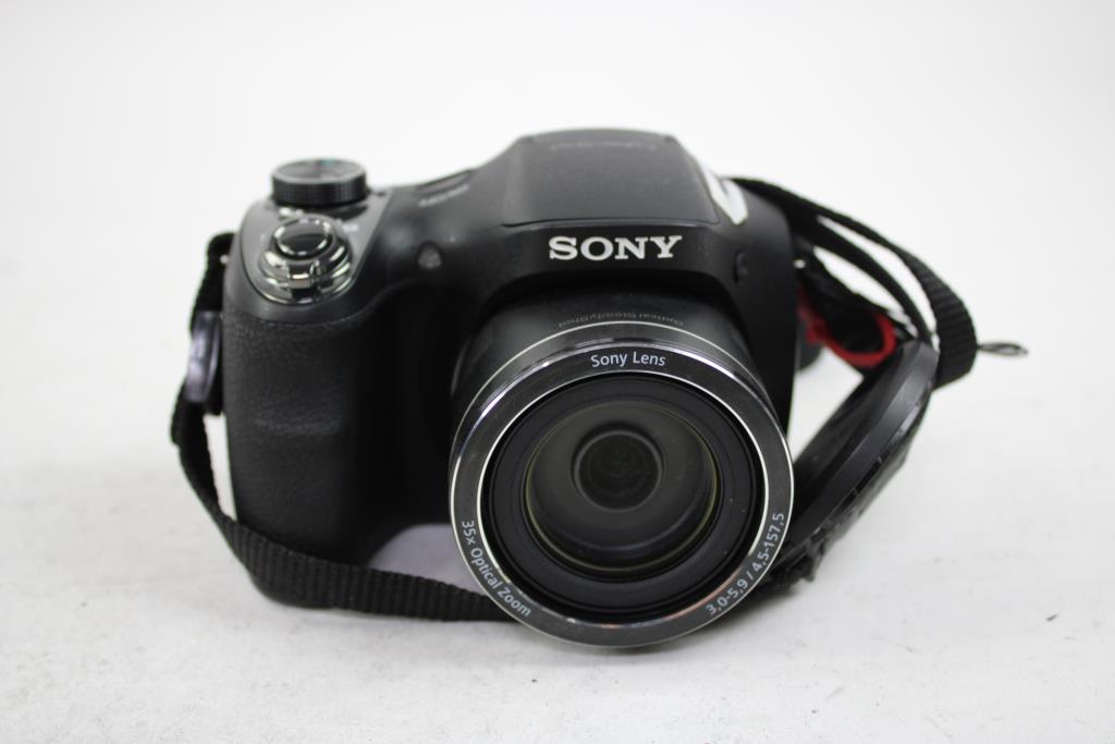 Sony Cyber-Shot Digital Camera In Bag