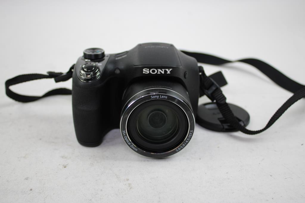 Sony Cyber-Shot DSC-H300 Digital Camera With Bag