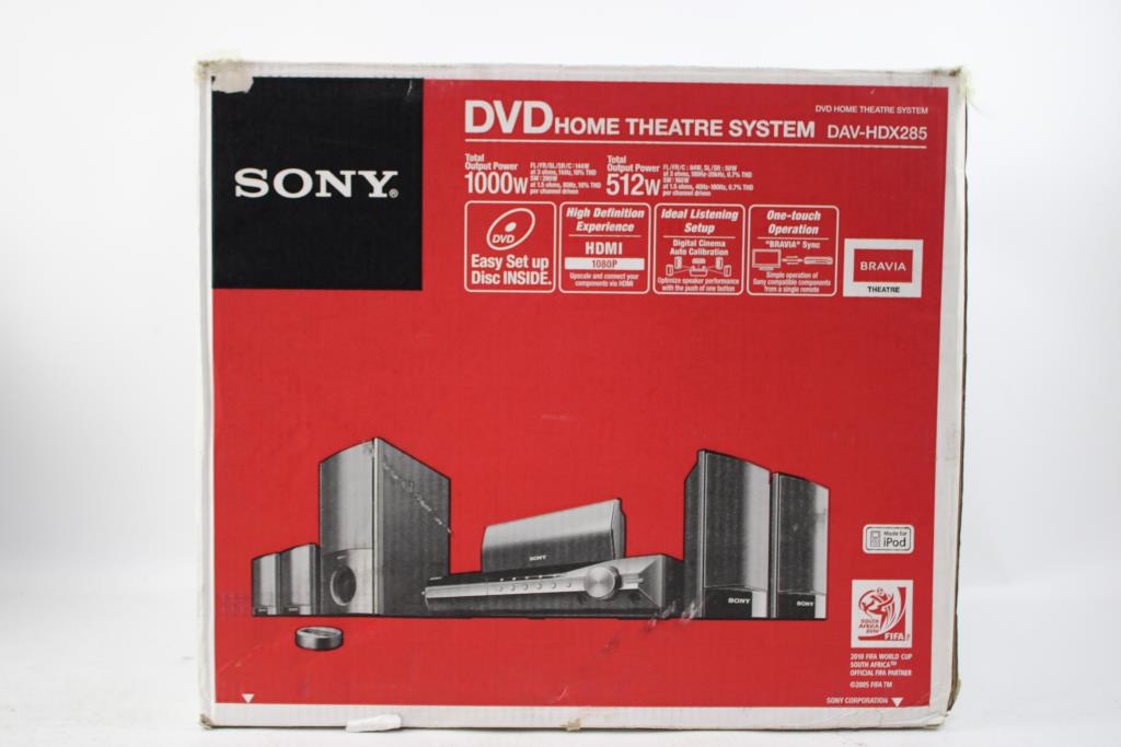 Sony Dvd Home Theatre System