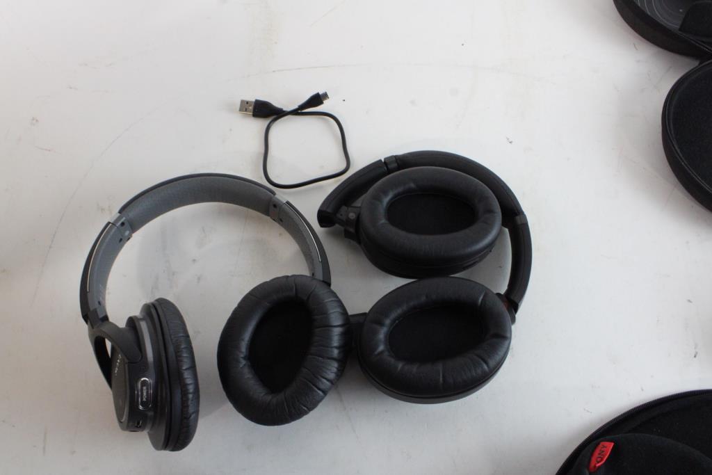 Sony Headphones, 2 Pair Property Room