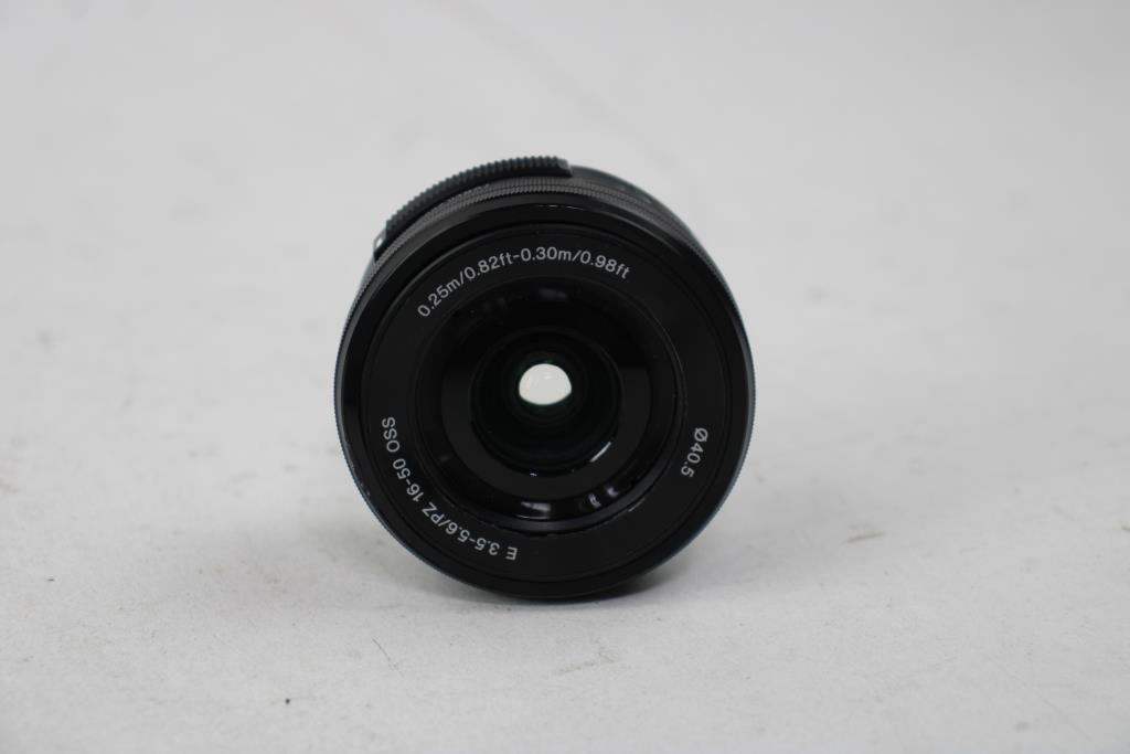 Sony Len  0.25/0.85ftft-0.03m/0.998ft