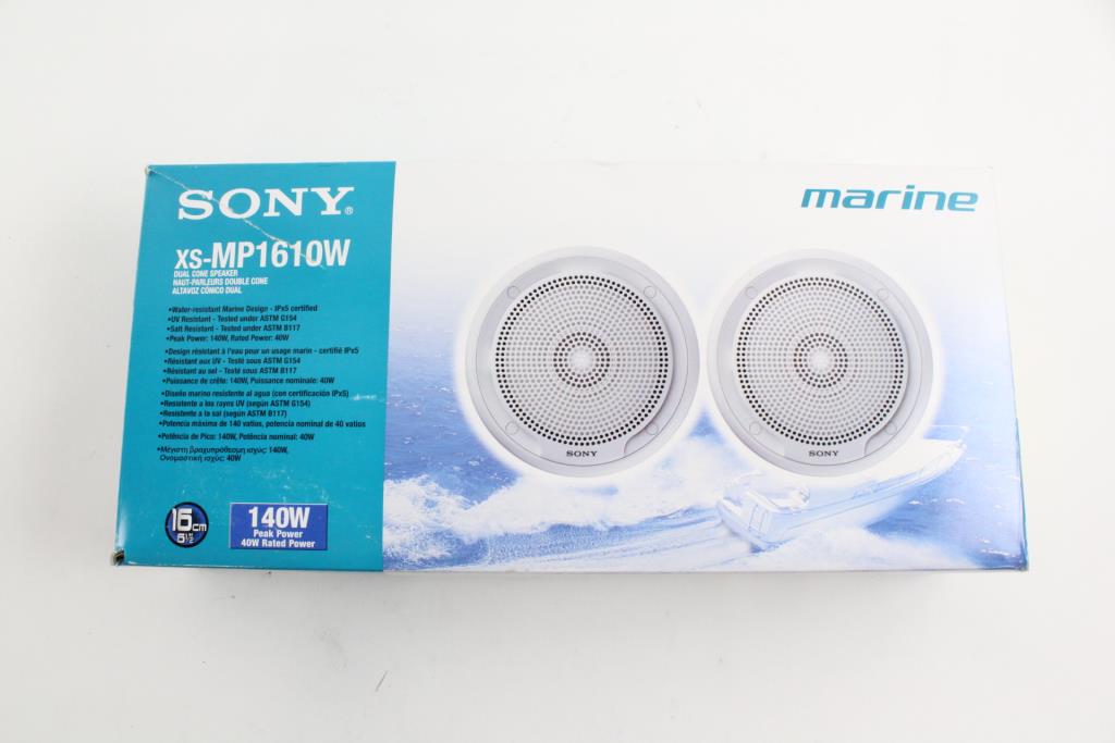 sony marine speakers