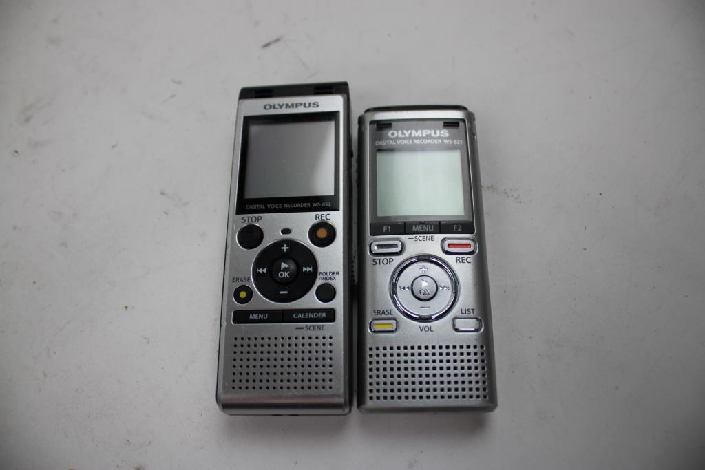 Sony, Olympus Voice Recorder, 2 Pieces