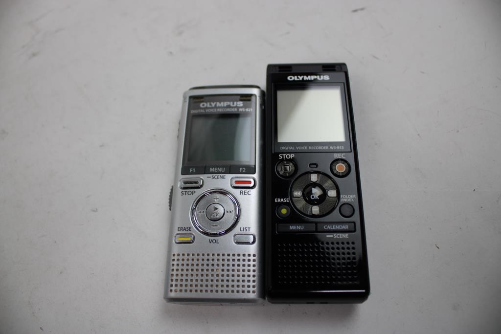 Sony, Olympus Voice Recorder, 2 Pieces