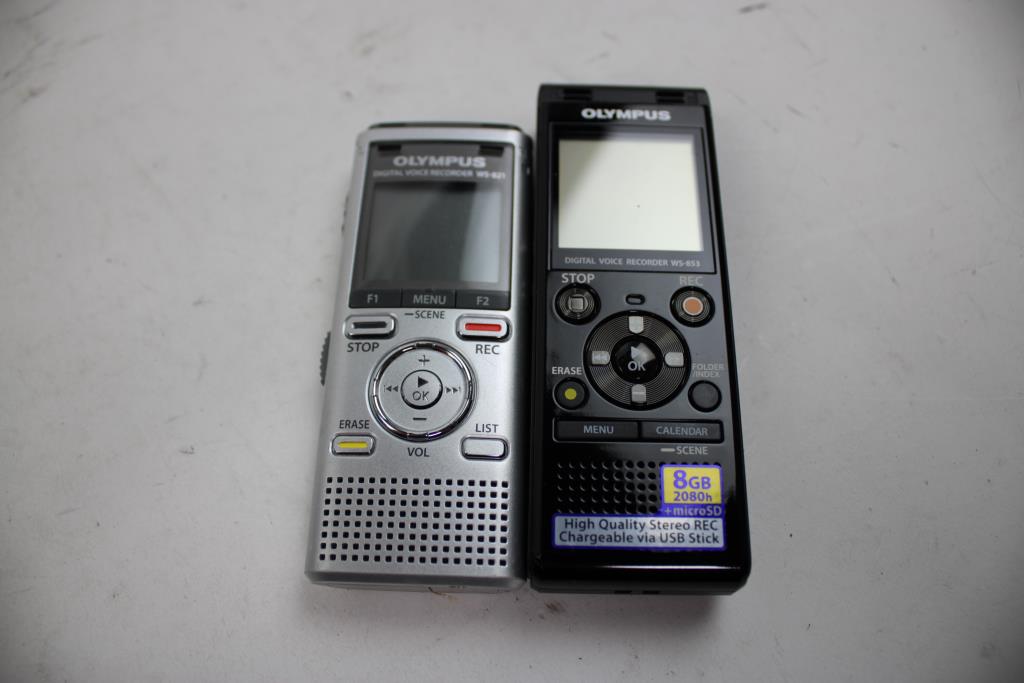 Sony, Olympus Voice Recorder, 2 Pieces