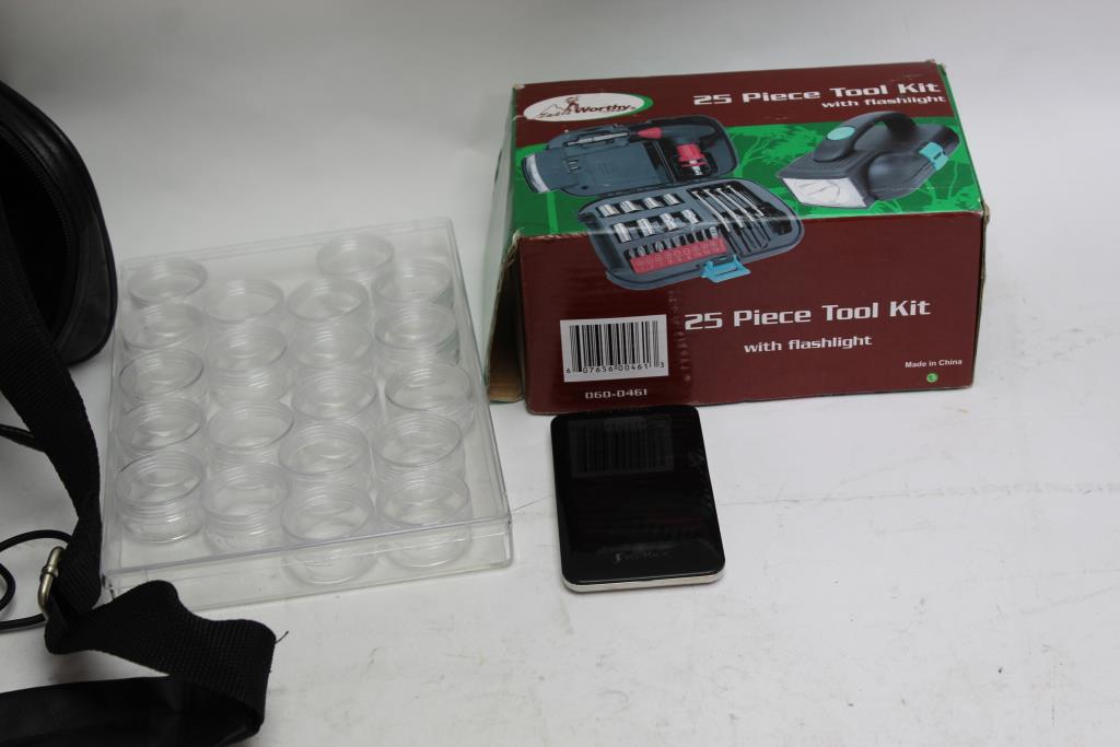 Sony, Panasonic Camera Recorders, Trail Worty Tool Kit+ More Bulk Lot