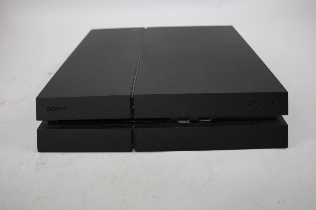 Sony Playstation 4 With HDMI Cable, Power Cord, Controllers, And Mortal Kombat XL