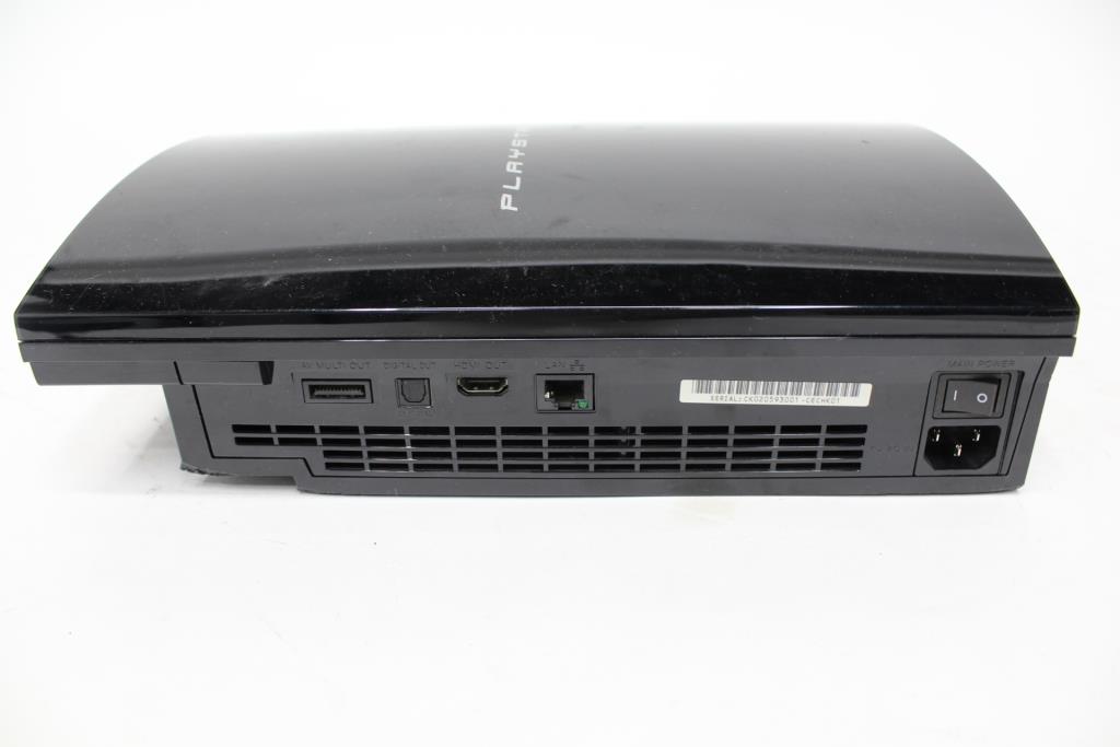 Sony PS3 Cechk01 With Games, 7+ Items Property Room