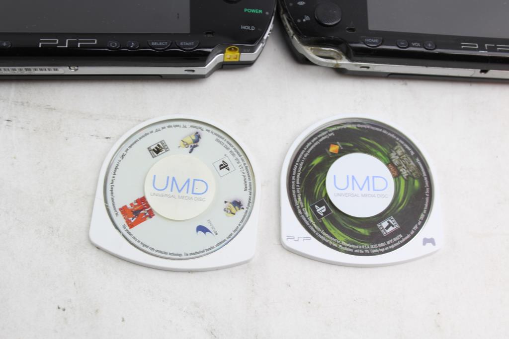 Sony (PSP) Portable Gaming Systems; 6 Pieces Property Room