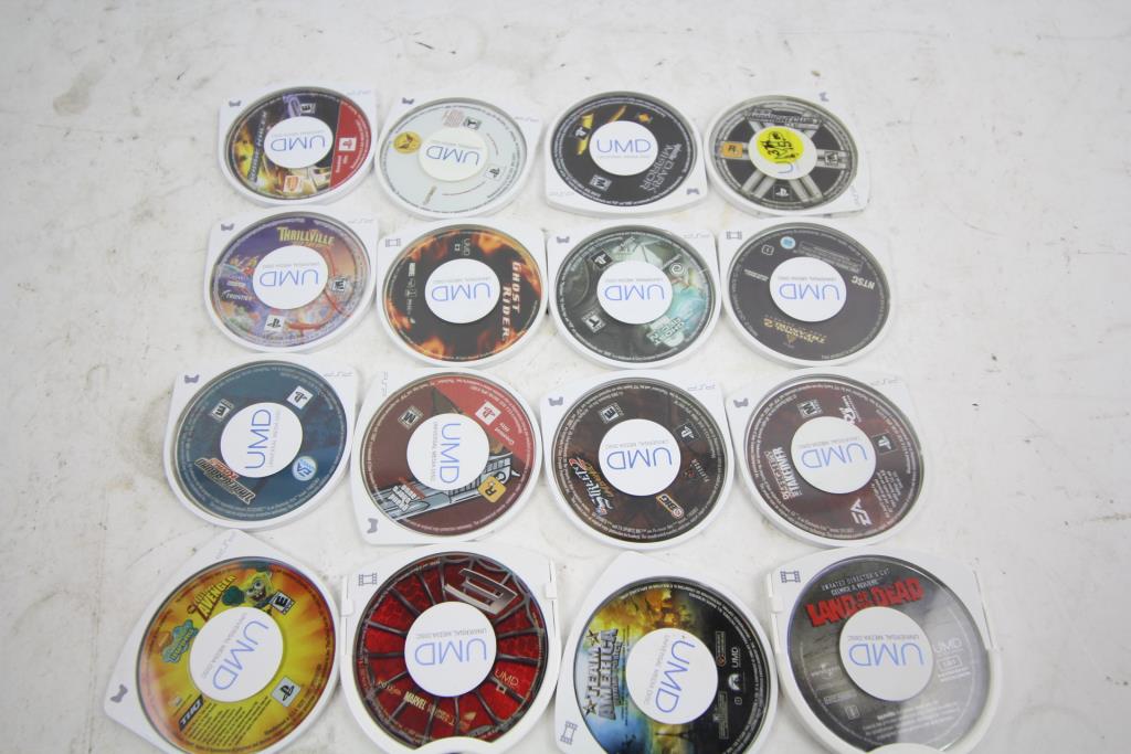 Sony PSP With Accessories, 4 Pieces. Sold For Parts. Property Room