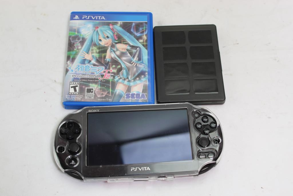 Sony PSVita Portable Gaming System With Accessories Property Room