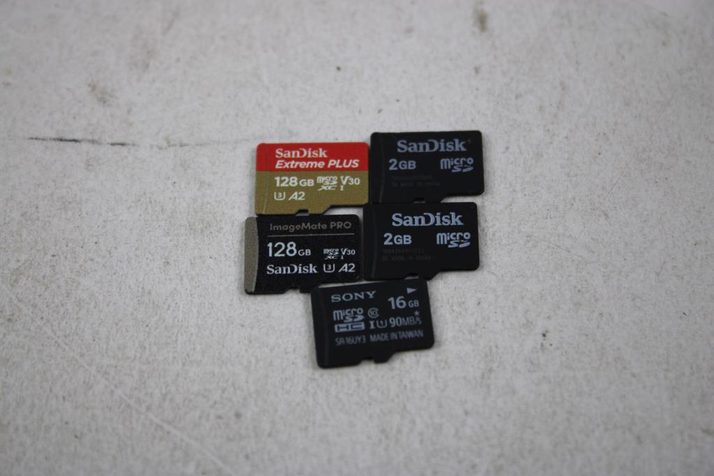 Sony, SanDisk, And More Micro SD Cards, 10 Pieces