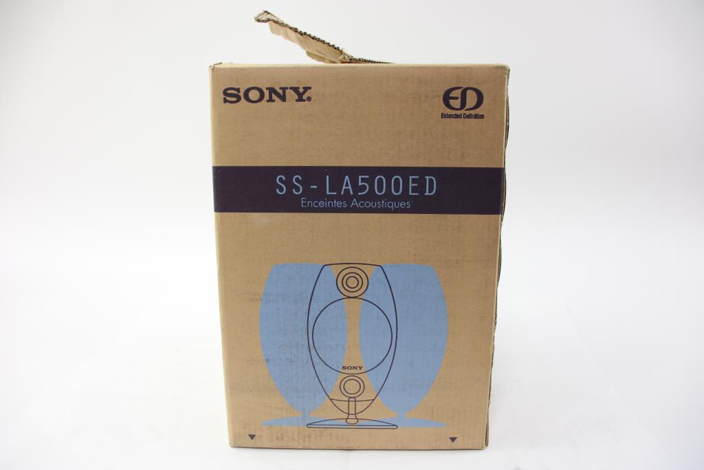 Sony Single Extended Definition Satellite Speaker Property Room