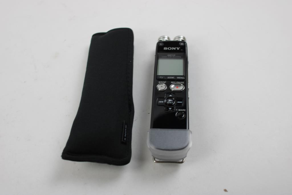 Sony Voice Recorder In Pelican Case